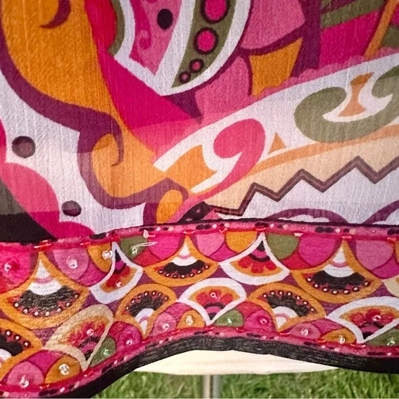 ECI Abstract print tank top - Picture 12 of 15